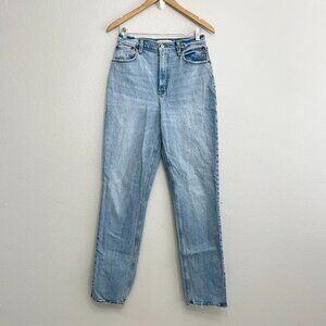 Abercrombie & Fitch 90s Straight Ultra High Rise Jeans Size 29 / 8 X Long Curve